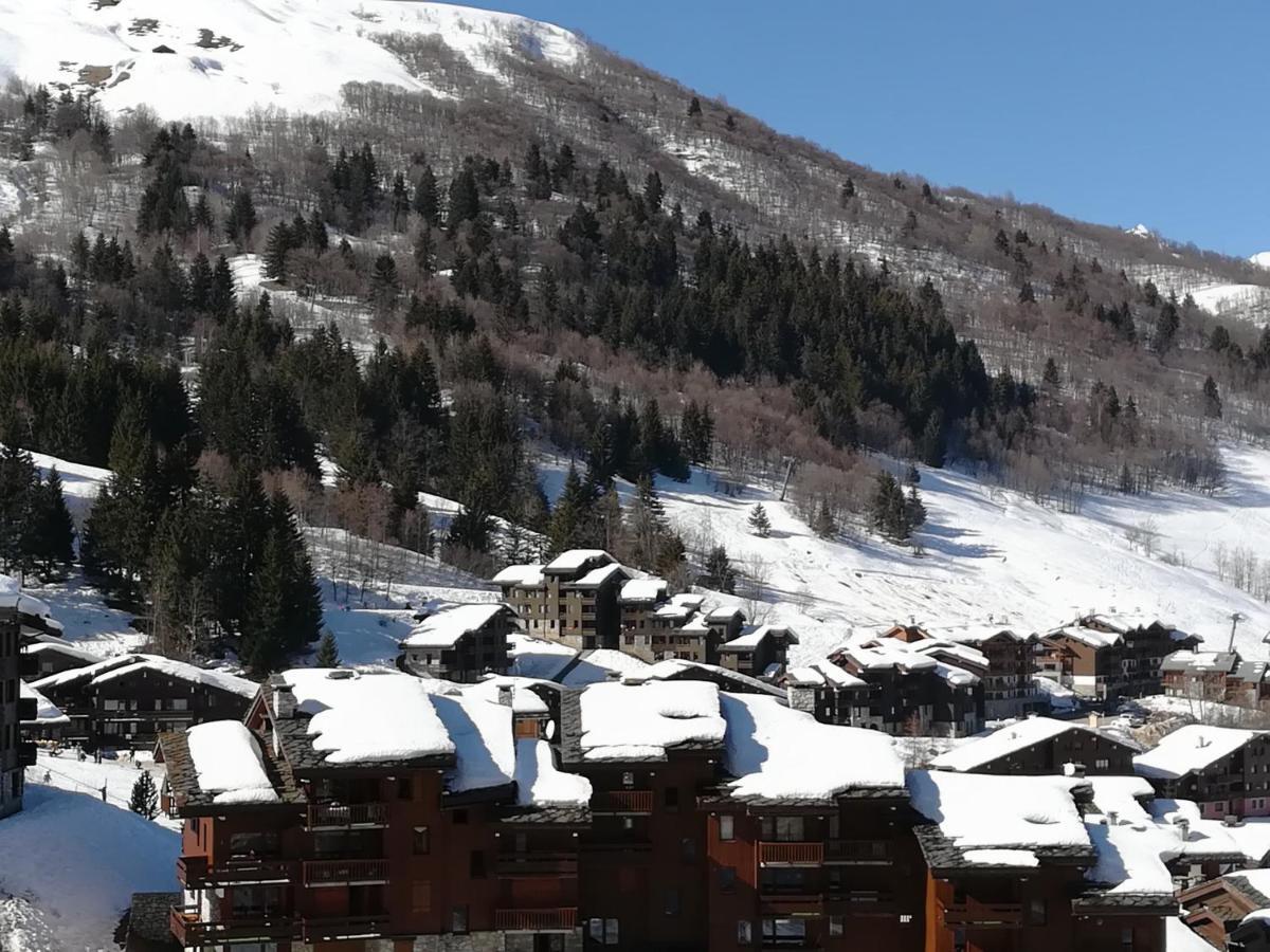 Valmorel Studio Skis Aux Pieds Exterior photo